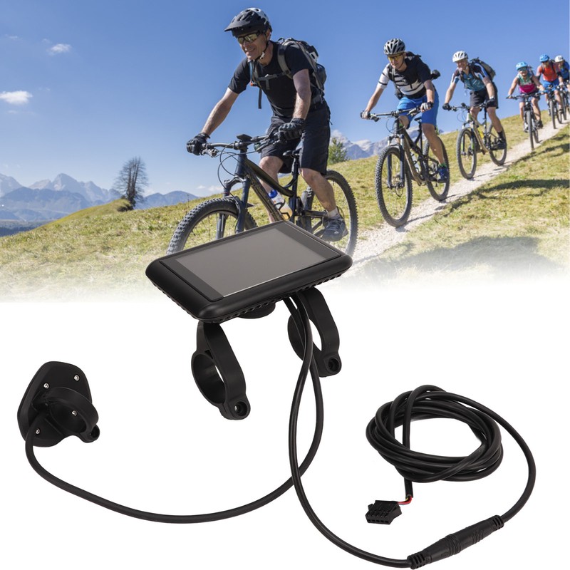 Electric Bicycle Display Panel ABS 5V LCD High Definition Multifunction