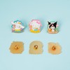 9pcs Cute Kitty Style Enamel Lapel Pins Kitty Cat Brooch