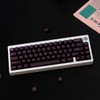 114 Keys Doubleshot Keycaps Cherry Profile Rose Red Translucent Keycap