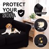 hyha 4 Pieces Couch Covers for 3 Cushion Couch Sofa,