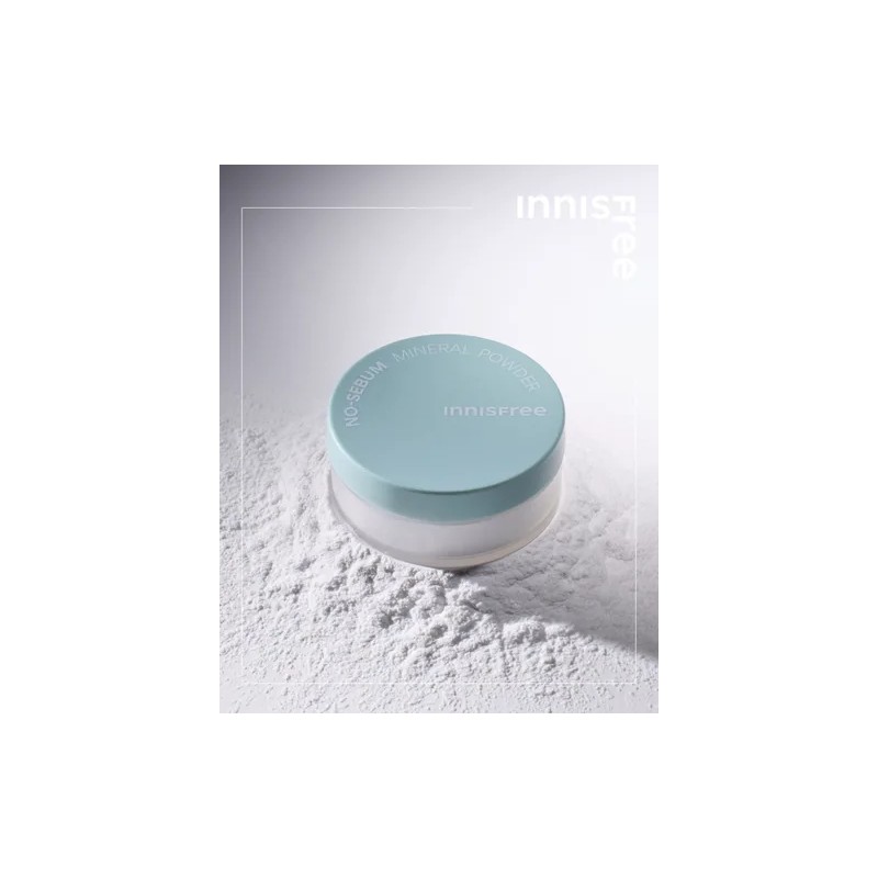 Innisfree No Sebum Mineral Powder Polvo Antibrillo Coreano