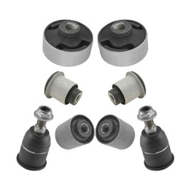 VHNROFE Forward Rearward & Outer Control Arm Bushings Lower Ball Joints 8 Piece Suspension Kit for Acura for TL 2004-2008