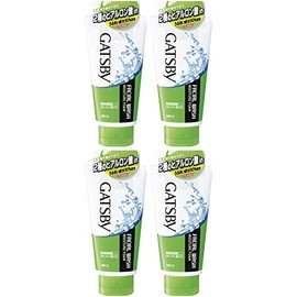 Gatsby Facial Wash Moisture Foam 4.6 oz (130 g) x 4 Packs