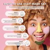 ANAIRUI Turmeric Clay Face Mask - Rose Pink Clay Facial