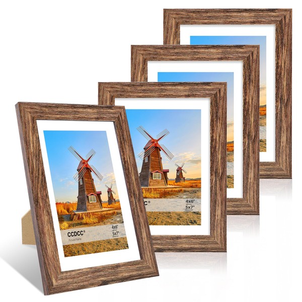 ccdcc 5x7 Picture Frame Set of 4, 5 x 7