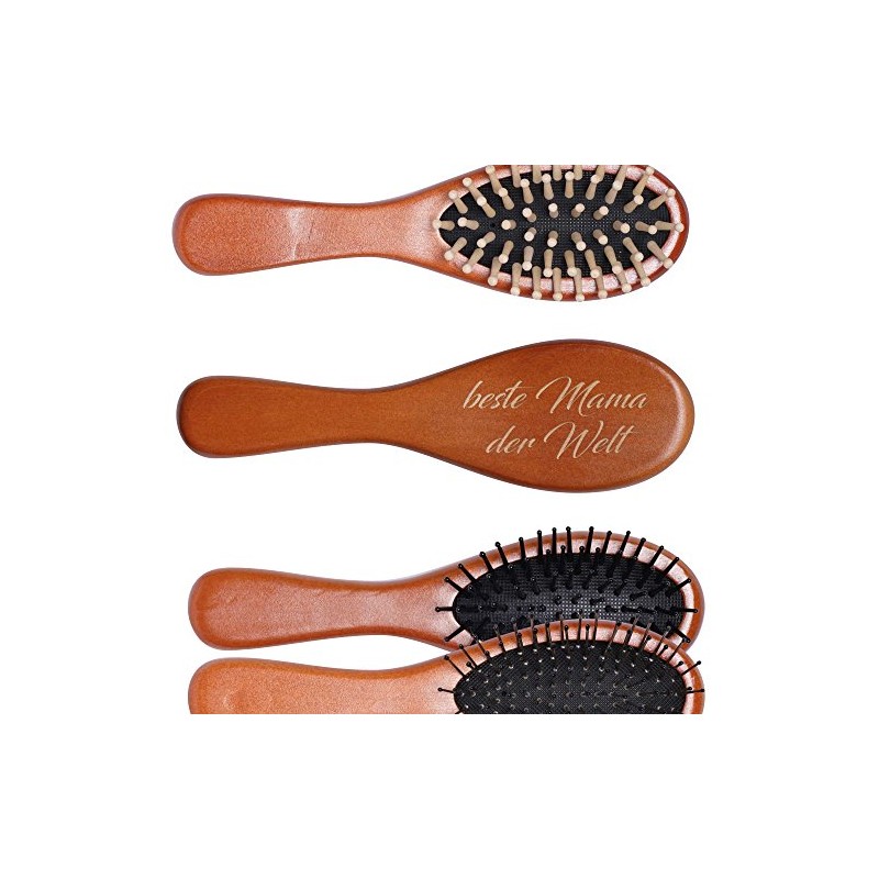andSmile.de Hair Brush 17 cm Beste Mama der Welt with