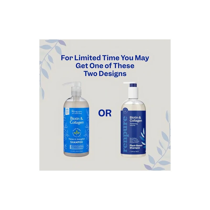 Shampoo Renpure Biotina 710 ml