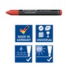 STAEDTLER 236-2 Lumocolor Omnigraph Permanent Marking Crayons - Red (Pack