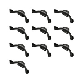 Topaipe 3/4 Inch PEX Poly 90 Degree Bend Support, Black Tubing Bend Support, Reinforced Pex Clamps Pipe Holder, Pex Tubing Bend Support with Nail Tab