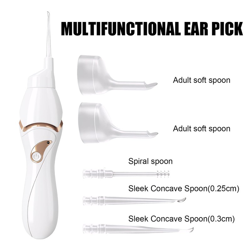 ExcellaElite Ear Cleaner Ear Wax Remover,Earwax Remover Tool,Practical Earwax Suction