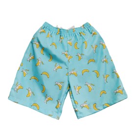 CUZOLUVE Dissolving Swim Trunks Men Blue, Sky Blue, X-Large