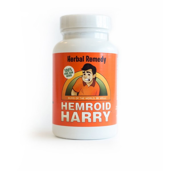 Hemroid Harry's Herbal Remedy, 60 Day (480 Count) - Natural Treatment, Itch Relief, Pills