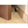 Inox Baseboard Mounted Rigid Door Stop 1-3/16 in. Dia Brass