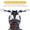 CB Motorcycle Handle Bar End Rear View Mirrors For Ducati