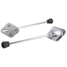 Gibraltar SC-BS2 Lt Wt Bass Drum Spurs With Bracket,Silver