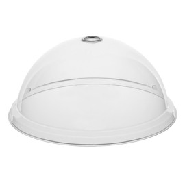 Olympia Kristallon Polycarbonate Domed Plate Cover Round 30cm - Cover For Food, Dish Covers, Transparent Lids, Dishwasher Safe DP792