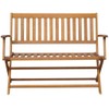 Casafoyer Garden Bench 47.2" Solid Acacia Wood