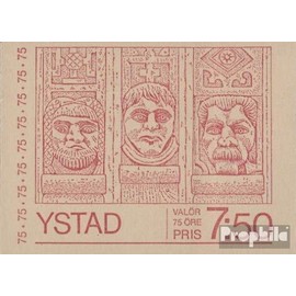 Sweden 845D MH stamp booklet with 10x number.845 unmounted mint/never hinged ** MNH 1974 Landscapes (Stamps for collectors) Landscapes