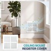3 Pcs 10 X 10 Inch Interior Size Ceiling Register