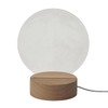Chatani Sangyo Acrylic LED Light, Moon Interior Light, 15.4 -