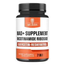 Nad Nicotinamida Resveratrol Curcuma Vegano Quercetina H90                                                                                            