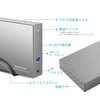 HDD Case 3.5" RSHTECH USB3.0 Drive Case Aluminum External Hard