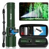 Rechargeable Flashlights High Lumens - Super Bright LED Tactical Flash