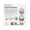 Clippasafe Socket Protector- Stone White (2 Pack)