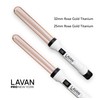 Curling Wand Ceramic Titanium with Glove | Titanium Curling Wand