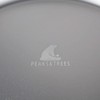 PEAKS&TREES Outdoor Camping Plate, Titanium, Plate, 8.3 inches (21 cm),