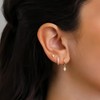 Gold Hoops Earrings for Women Small Stud Hoop Earring Stacks