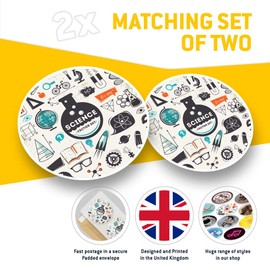 2 x 30cmVinyl Stickers - Science Biology Chemistry Physics Student Decals for Car Van Luggage Scrap Book Fridge #24161