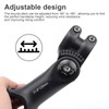 SRJQXH Bicycle Handlebar Riser Aluminium Alloy Bicycle Handlebar Stem 31.8