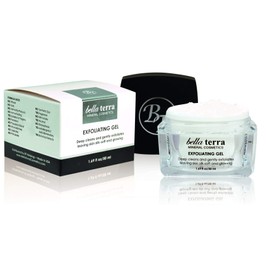 Bellaterra Cosmetics Mineral Exfoliating Gel – Gentle Cleansing, Vegan, Paraben-Free, 1.69 Fl Oz, Soft & Glowing Skin