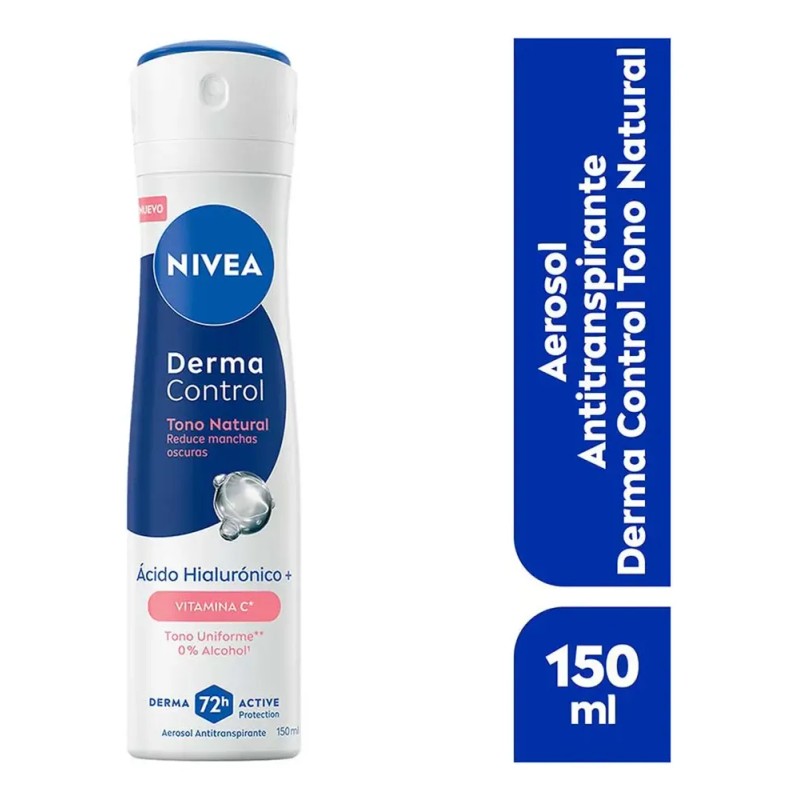 Desodorante Nivea Tono Natural Derma Control 150ml