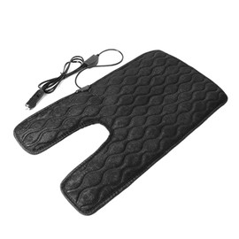 Car Baby Heated Seat Cover Heater Cushion USB Warmer Pad for Kids 12V MediumBlack