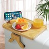 Wooden Sofa Arm Tray, Normal Size 11.8x8.6 Couch Armrest Tray,