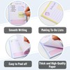 Mr. Pen- to Do List Sticky Notes, 4"x6", 4 Pads,