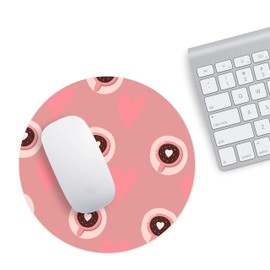 Questo Casa, Runden Digital Bedruckt Mauspad, rutschfeste Unterseite, für Büro und Zuhause, Durchmesser: 22 cm