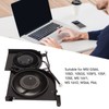 For MSI GS66 Cooling Fan 4pin Connector Aluminum Alloy Easy