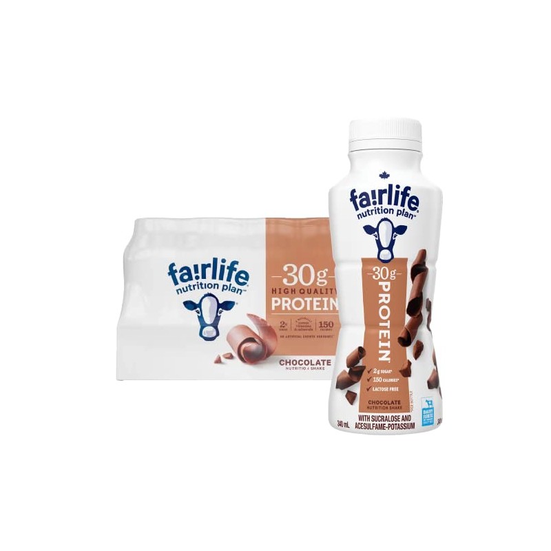Fairlife Nutrition Plan Chocolate 30g Protein Shake 11.5fl.oz, (18 Pack)