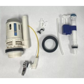 NUFLUSH American Standard Toilet Kit - Fill Valve and 3-inch Two Piece Flush Valve