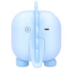 LED Alarm Clock Mini Portable Voice Control Temperature Display USB