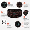 EMS Abdominal Trainer Belt for Home Fitness – USB Rechargeable