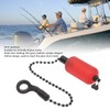 3PCS Fishing Alarm Chain Tools Iron Acrylic Portable Fishing Bobbins