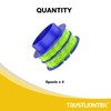 TRUSTLIONTEK 4 Pack KLS 124-03 Trimmer Spools,16 Ft 0.08-in Trimmer