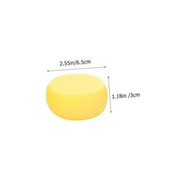 PACKOVE 24Pcs Round Facial Sponges for Reusable Makeup Removal Pads Gentle Cleansing Soft Cosmetic Sponges for Daily Skin Care and Spa Use