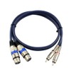 XLR Cable, 2XLR Female to 2RCA (Male) Canon XLR Canon