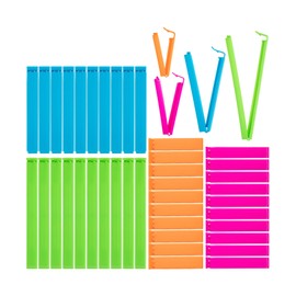 Mr. Pen- Food Bag Sealing Clips, 40pcs, 4 Sizes, Colorful Chip Clips Bag Clips Food Clips, Bag Clips for Food, Chip Clip, Bag Clips for Chips Clips, Chip Bag Clip, Clips for Chips and Other Food Bags