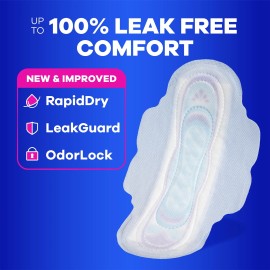 Unbranded Always Ultra Thin Pads with Wings, Size 3, Extra Long Super Absorbency, 52 CT